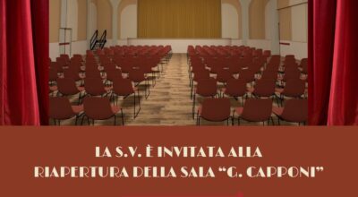 Inaugurazione sala “G. Capponi” – Cantiano (PU)